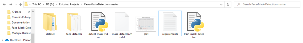 face recognition file