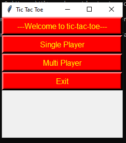 Tic Tac Toe Game with AI Integrated and Front End Framework