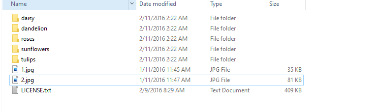 folders of code