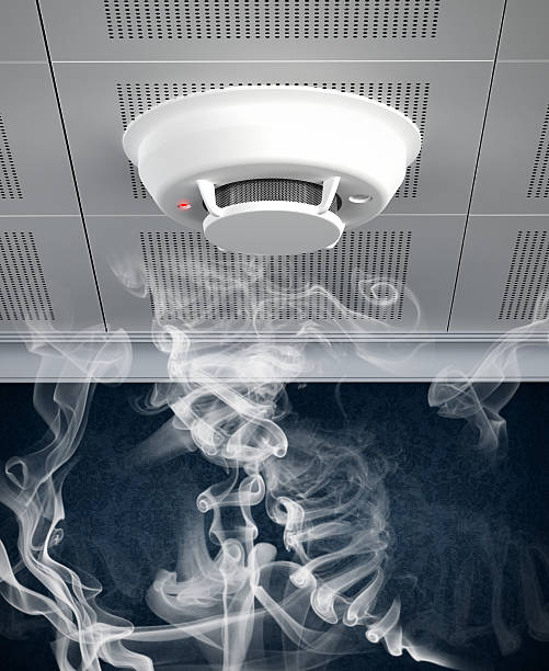 smoke detector alarm project from techieyan technologies
